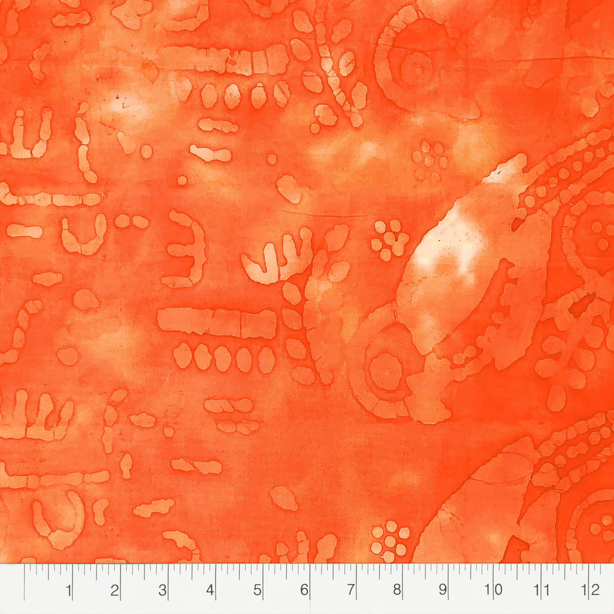 12 Pack: Batik Printed Fabric Bundle by Loops & Threads™